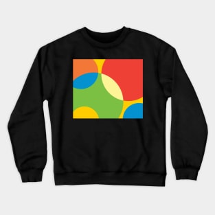 Pleasant Ellipse Shapes Crewneck Sweatshirt